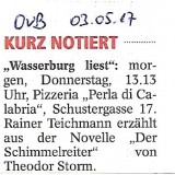 „Wasserburg liest“ am 04.05.2017